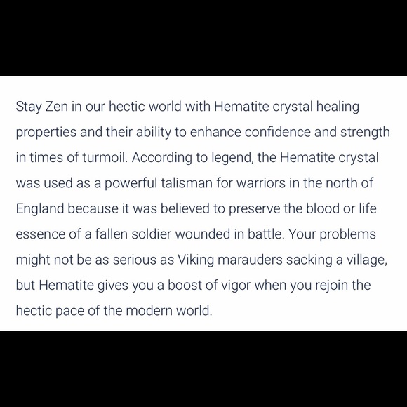 Hematite Heart Necklace - Picture 13 of 16